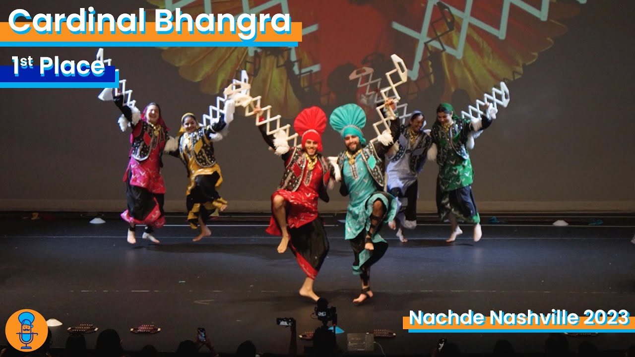 Back Row | Cardinal Bhangra at Nachde Nashville 2023 | 1st Place