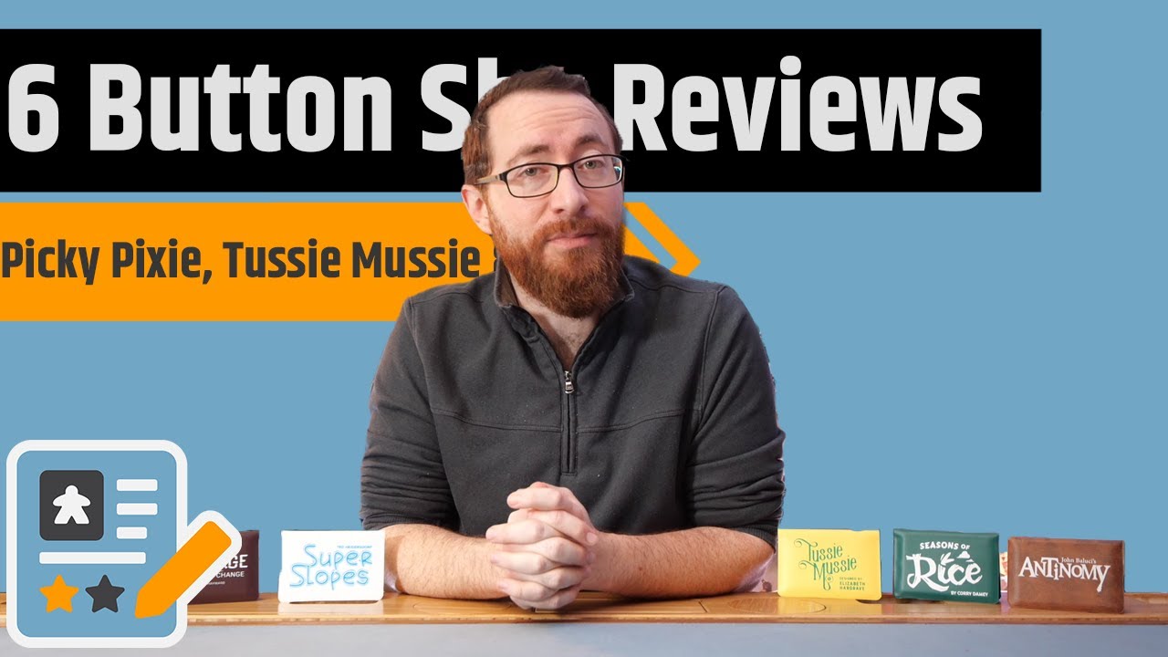 6 Button Shy Reviews - Picky Pixie, Converge, Super Slopes & More!