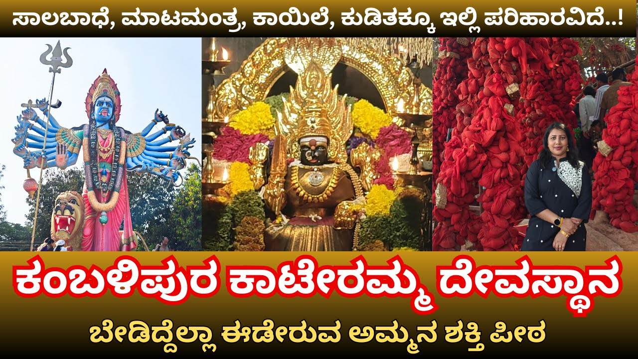 ಕಂಬಳಿಪುರದ ಕಾಟೇರಮ್ಮನ ಪವಾಡ ಎಂತದ್ದು ಗೊತ್ತಾ..? |ಅಮ್ಮ ಶಕ್ತಿ ಪೀಠ | Kateramma Temple | LM Studios Kannada