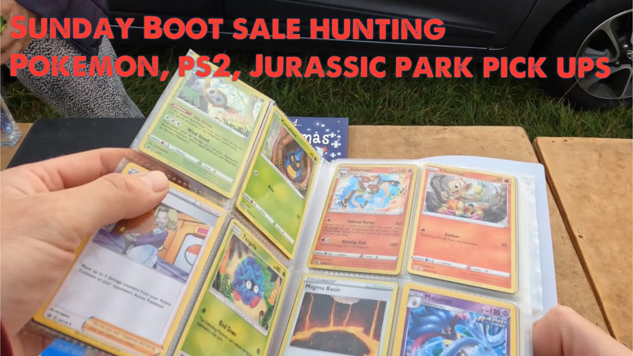 Sunday boot sale hunt