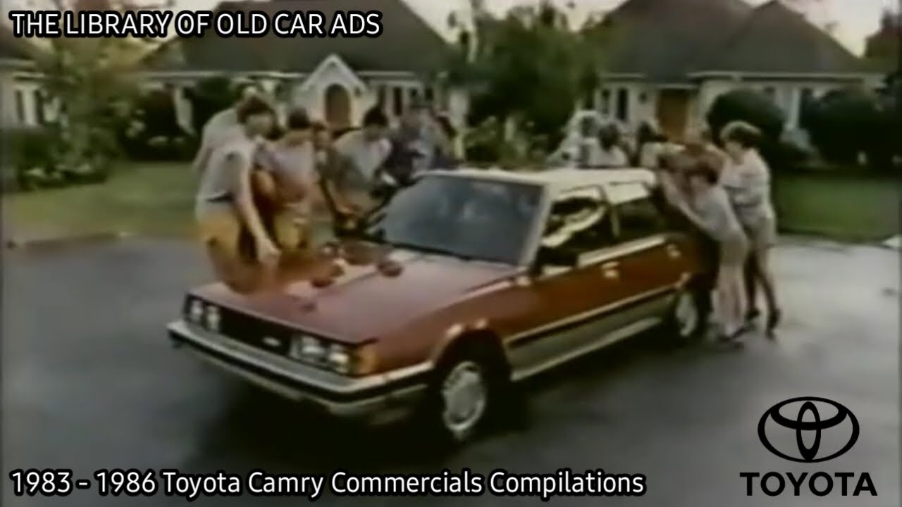 1983 - 1986 Toyota Camry Commercials Compilations (Part 1)