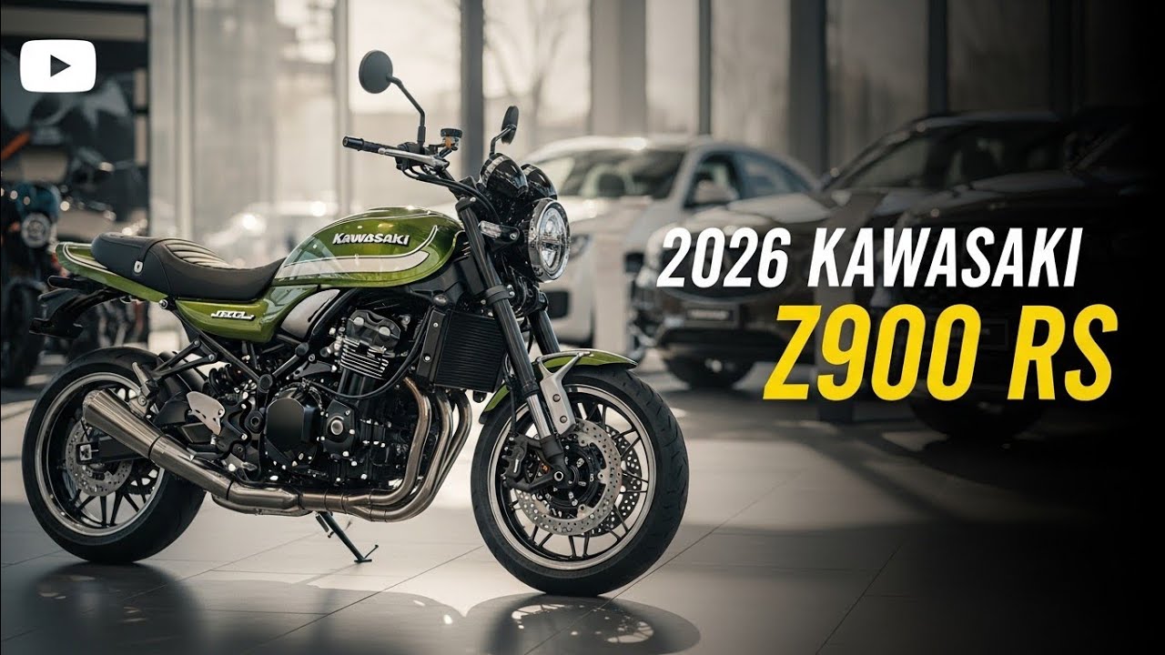 The 2026 Kawasaki Z900 RS Is Here — And It Might Be the Most Beautiful Retro Bike Ever Built🔥‼️