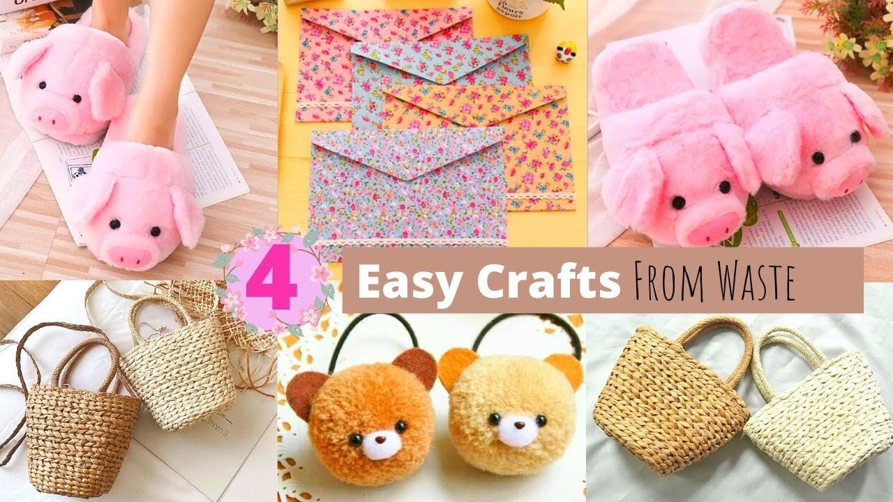 6 Quick And Easy Crafts To Do At Home / DIY Sandal Craft