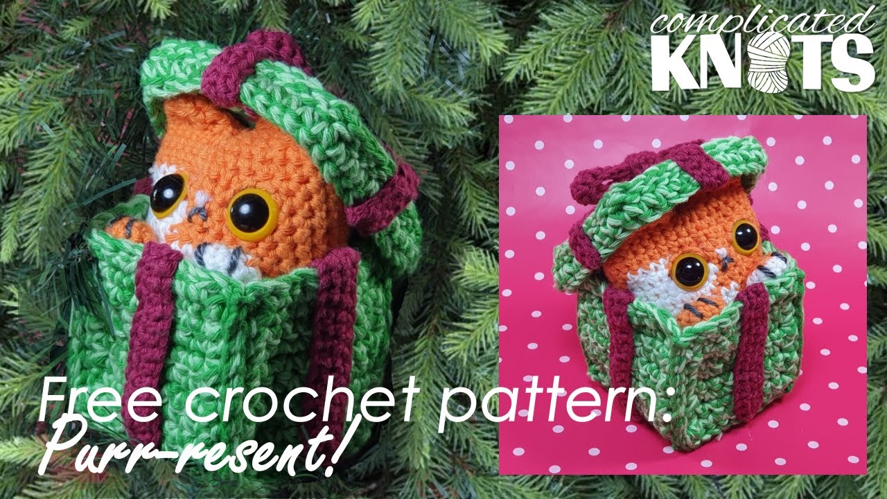 Purr-resent - Free Christmas Crochet pattern #1