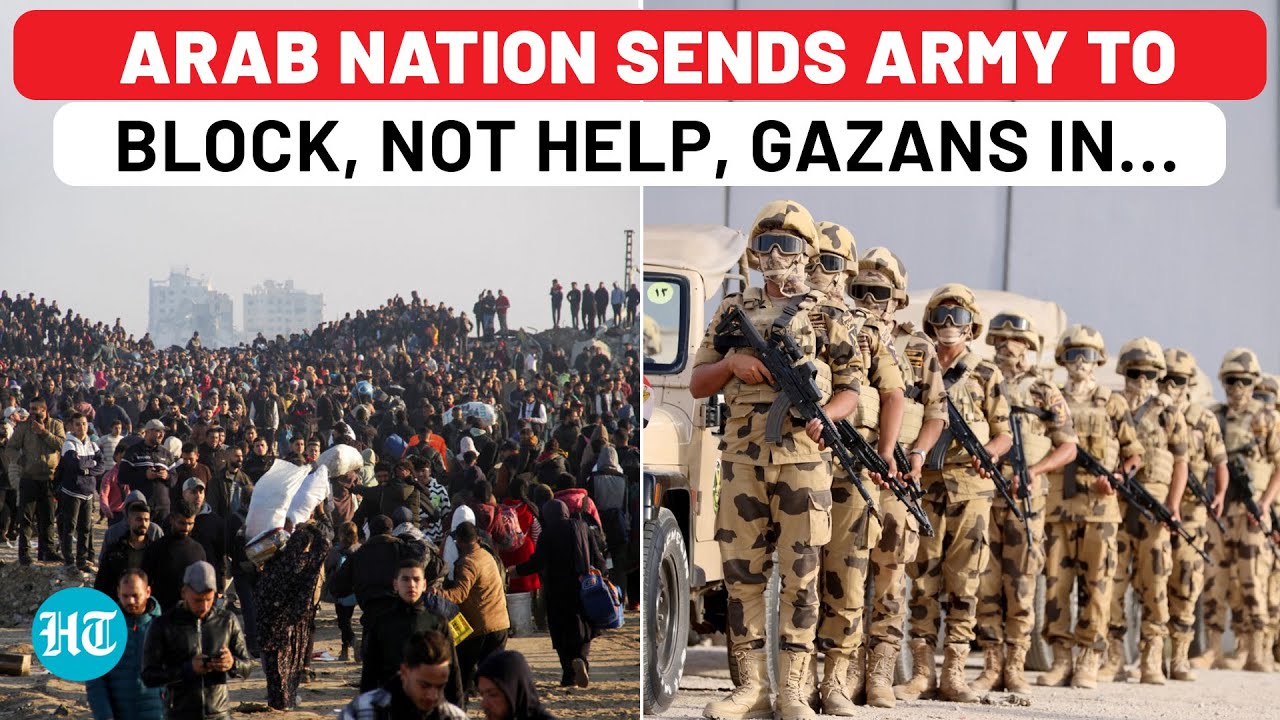 Arab Nation Sends Army To Gaza Border To Block, Not Help, Palestinians Amid Israeli 'Occupy Gaza' Op