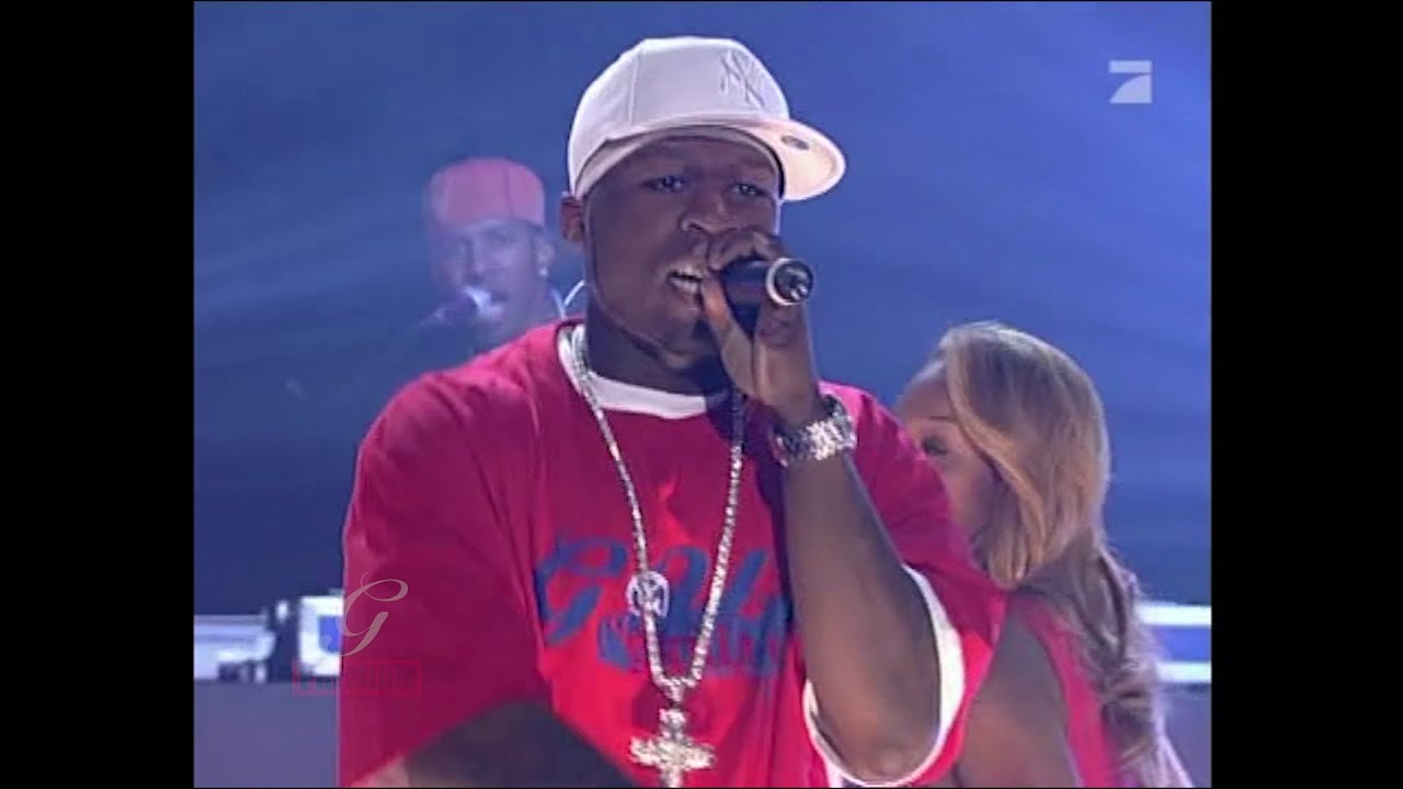 50 Cent & Olivia - Candy Shop (Live @ TV Total Germany, 2005)