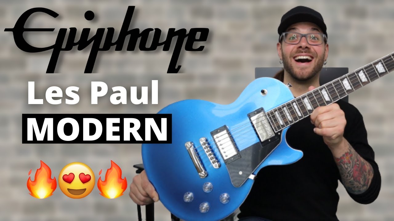 ОБЗОР: Epiphone Les Paul MODERN Эксклюзив Sweetwater!!!