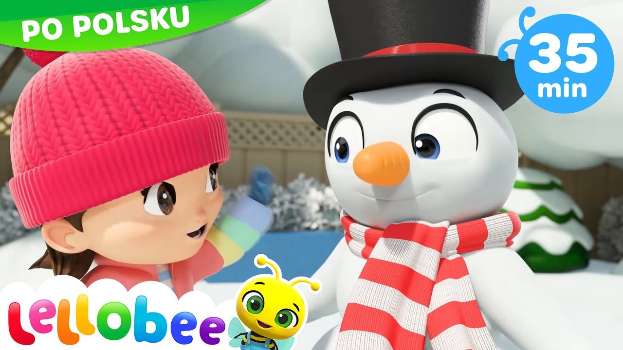 Magiczny bałwanek | Lellobee | Bajki i piosenki dla dzieci! | Moonbug Kids po polsku