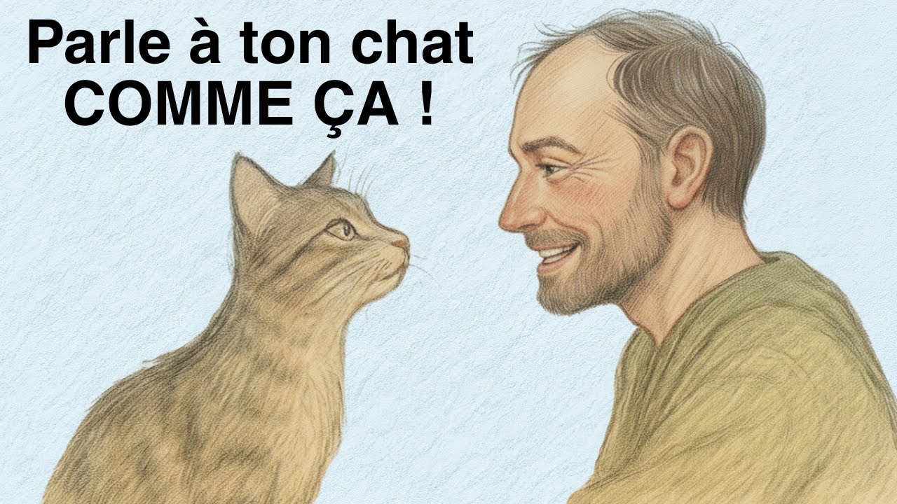 C’EST la BONNE façon de parler à ton chat pour qu’il TE COMPRENNE !