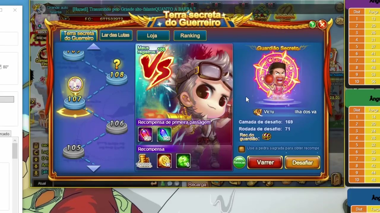 [DDTANK 337] Terra Secreta 105 ao 108 com Acc fraca