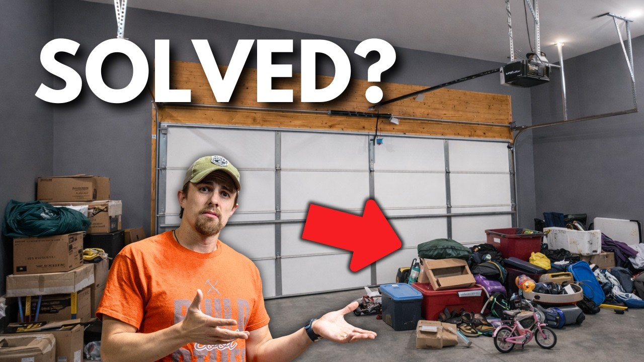 Shelves are expensive. Do THIS instead. - EASY DIY Garage Shelves