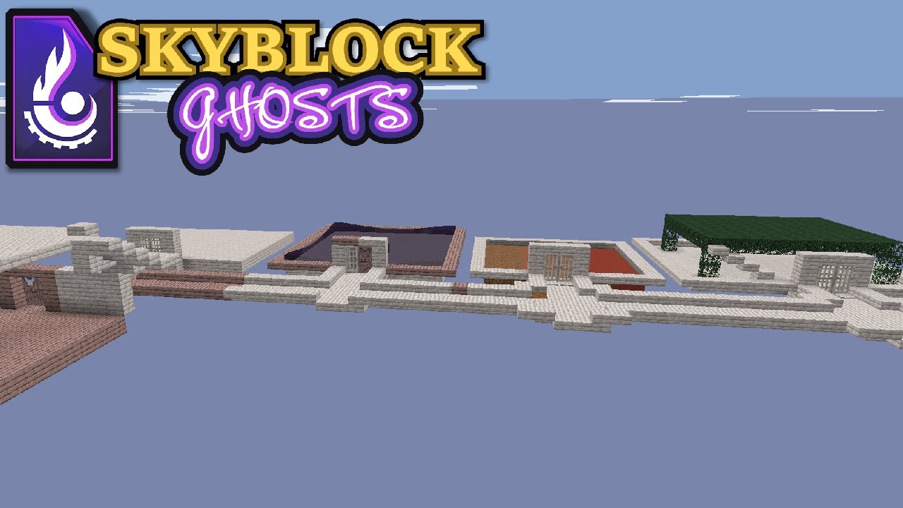 Basic Habitats for Pokemon | Pixelmon Skyblock Ghosts Ep 3