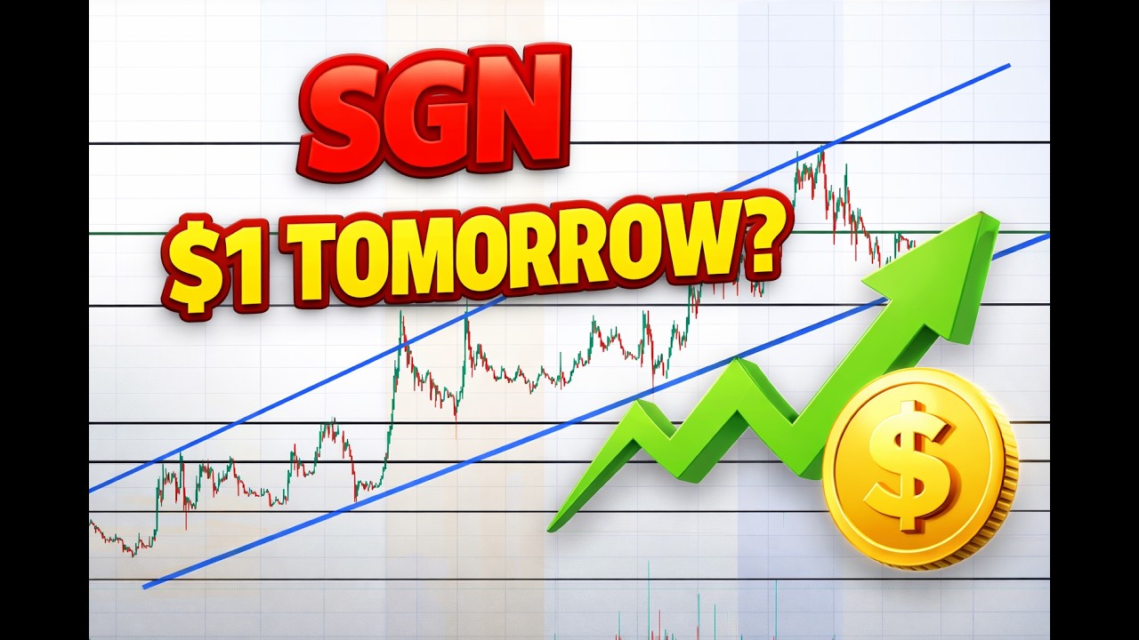 #SGN 🔥 $1 tomorrow? still on uptrend! $SGN