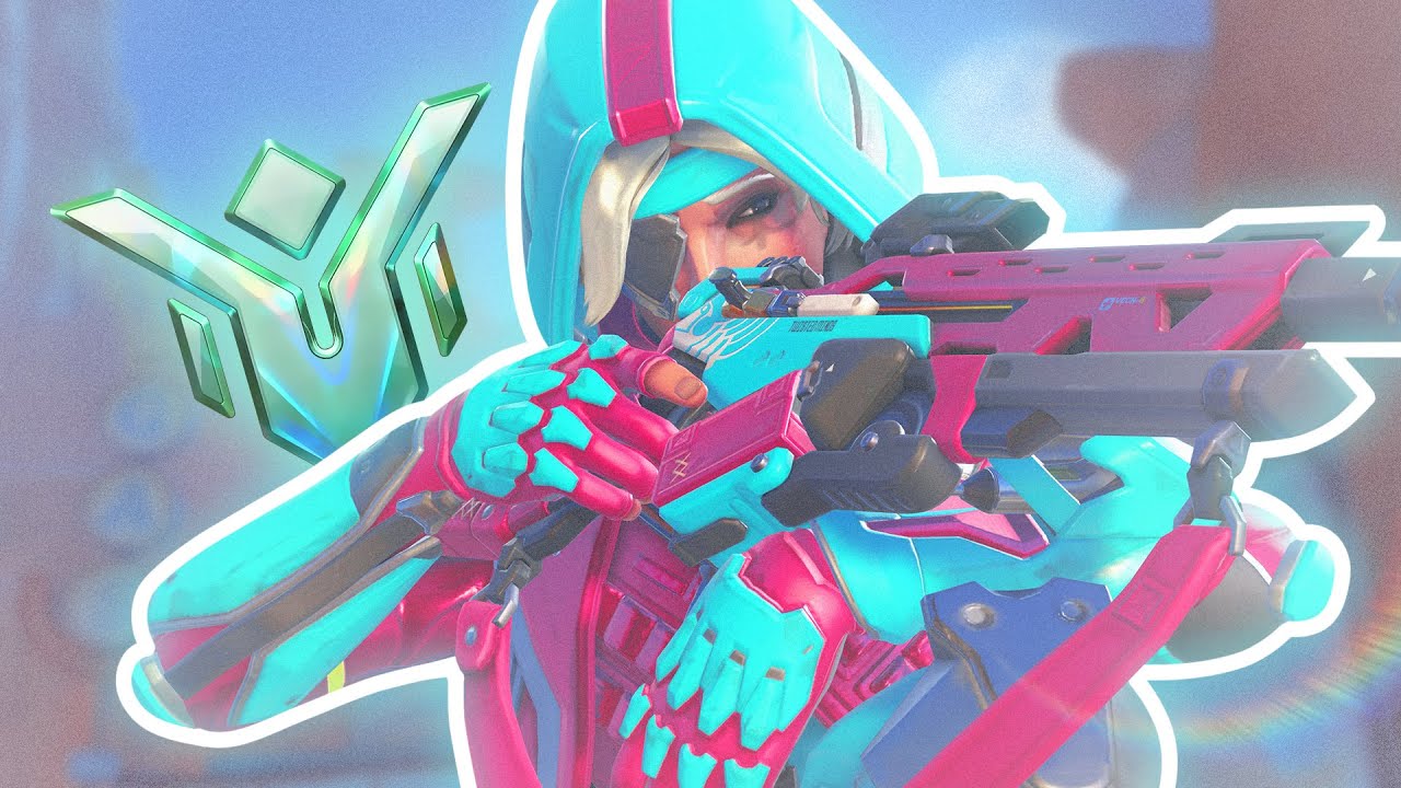 ana main twists their minds 🧠🩵 | chill ana gameplay overwatch 2