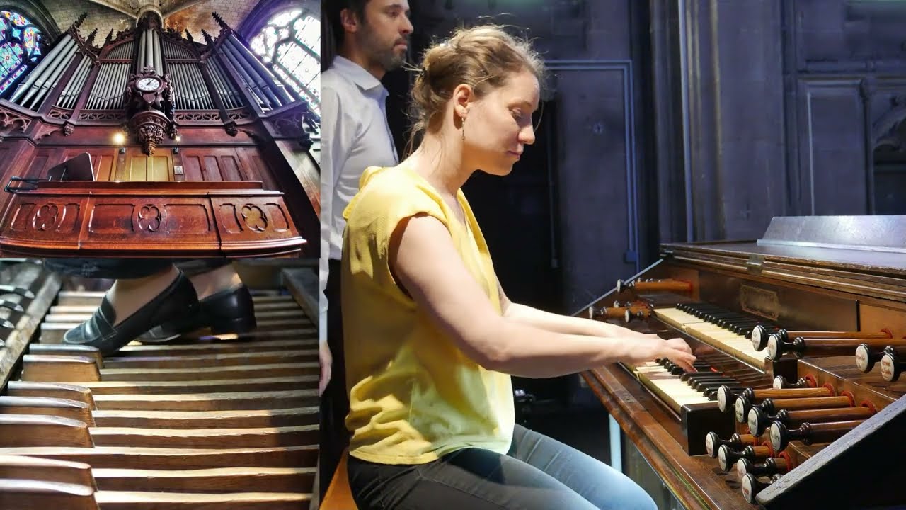 A.Boëly: Allegro ma non troppo - Camille Déruelle, l'orgue Saint-Bernard-de-la-Chapelle Paris