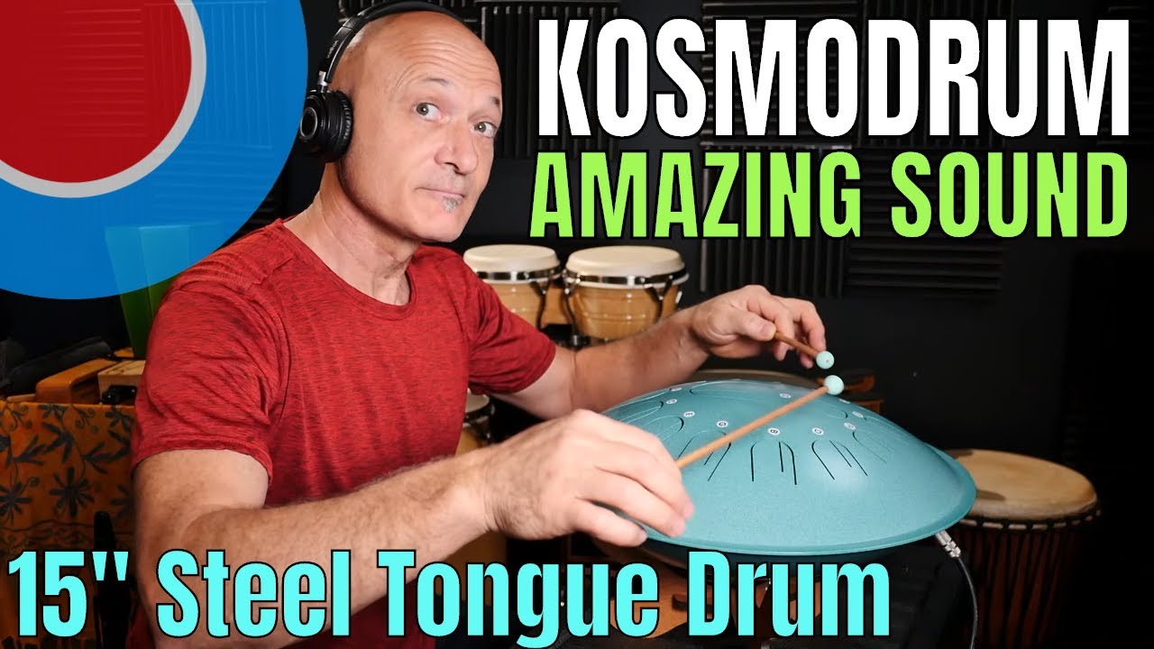 KOSMODRUM / 15-дюймовый стальной язычковый барабан от Kosmosky / Демонстрация
