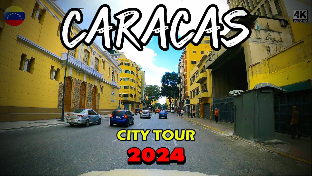 &iexcl;CARACAS LIMPIECITA! Driving Tour  en la avenida Lecuna de Caracas 🇻🇪 Venezuela en 4K. 2024.