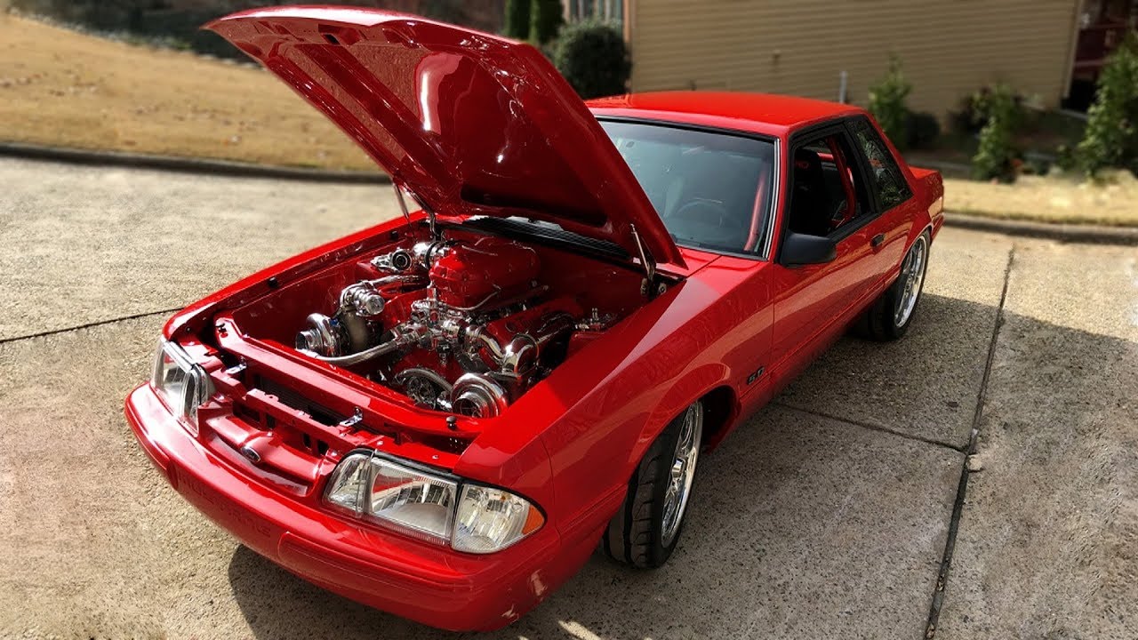 1989 Ford Mustang LX 5.0 Jon Kaase 2000 HP Twin Turbo Build Project