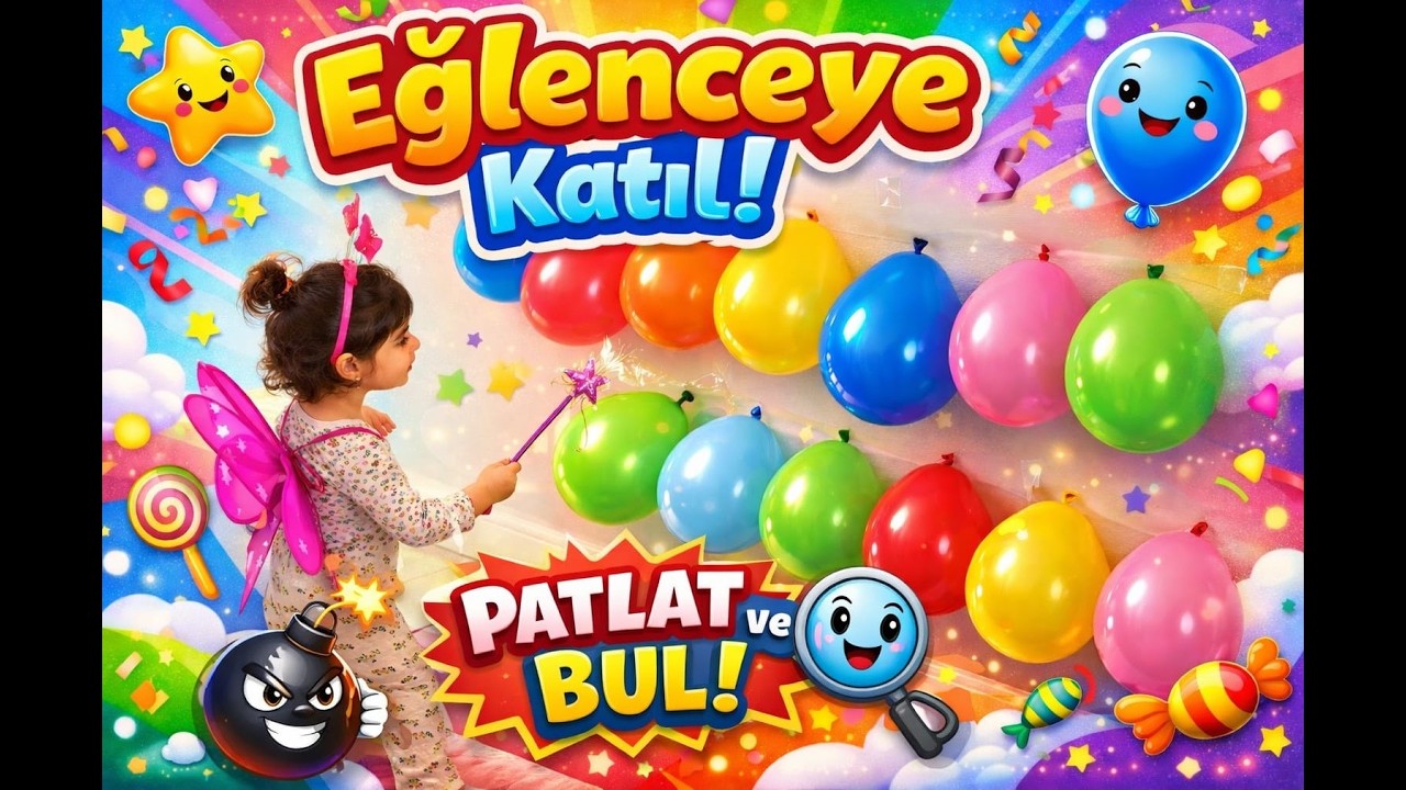 Sürpriz Yağmuru! Balonları Patlattık, Hediyeleri Kaptık!