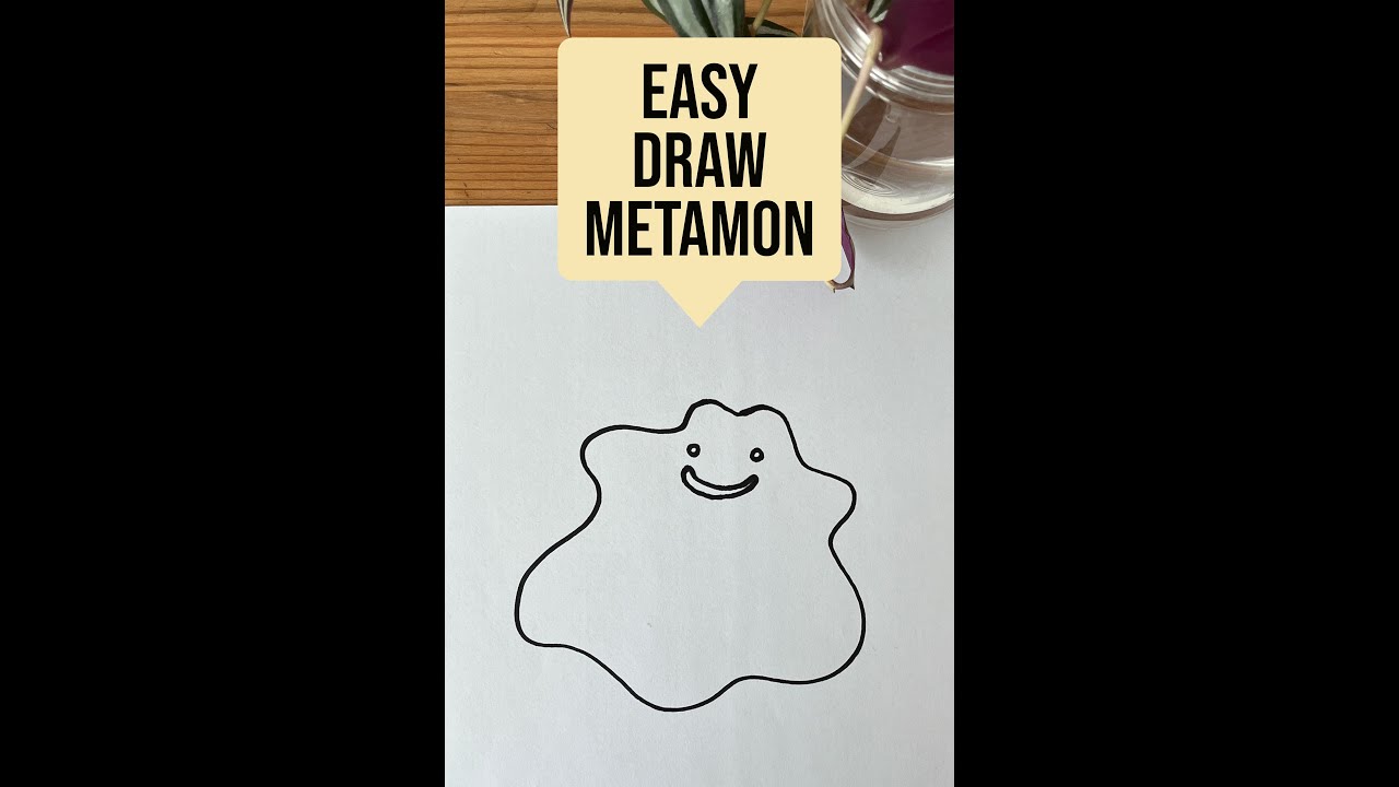 easy draw - metamon