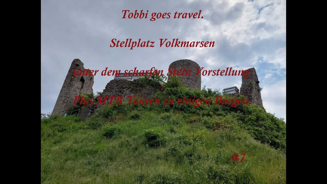 Volkmarsen Stellplatz unter dem scharfen Stein.