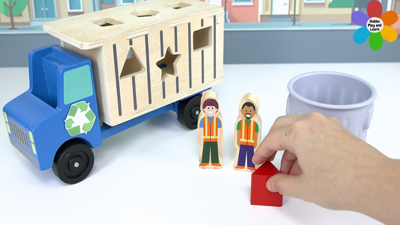 Let's Learn about Recycling Materials! | Fun Learning Video for Preschoolers and kids