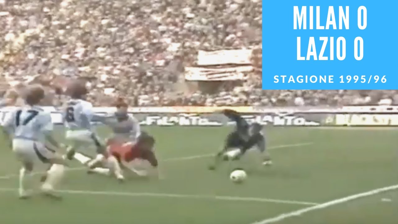 6 aprile 1996: Milan Lazio 0 0