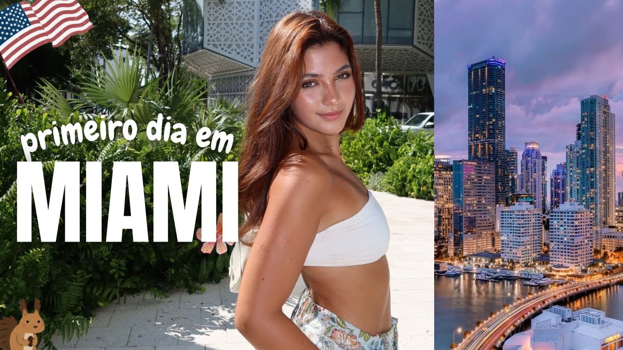 PRIMEIRO DIA MORANDO SOZINHA EM MIAMI • turistando & compras 🌊☀️🛍️