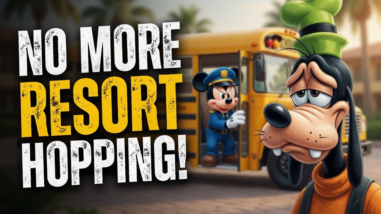 Disney World ENDS Resort Hopping! No More Disney Springs Buses!