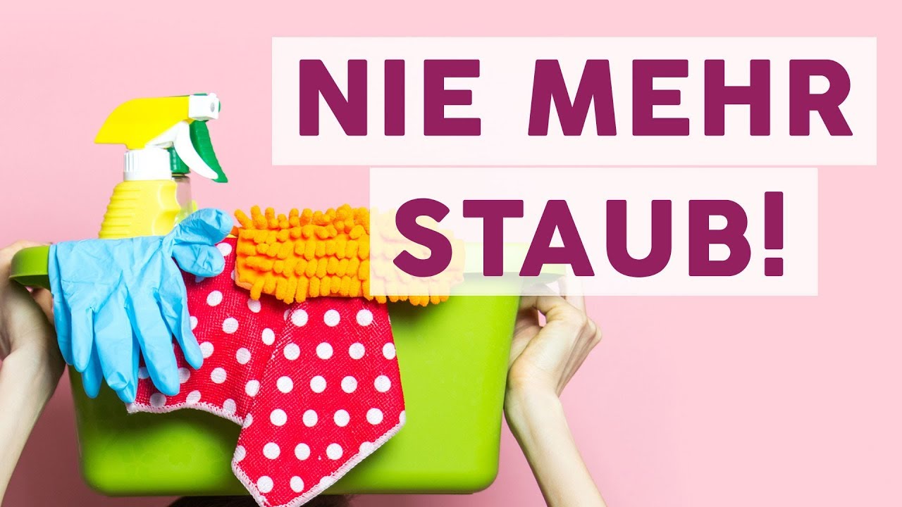 Life-Hack: So bleibt deine Wohnung l&auml;nger staubfrei ✨