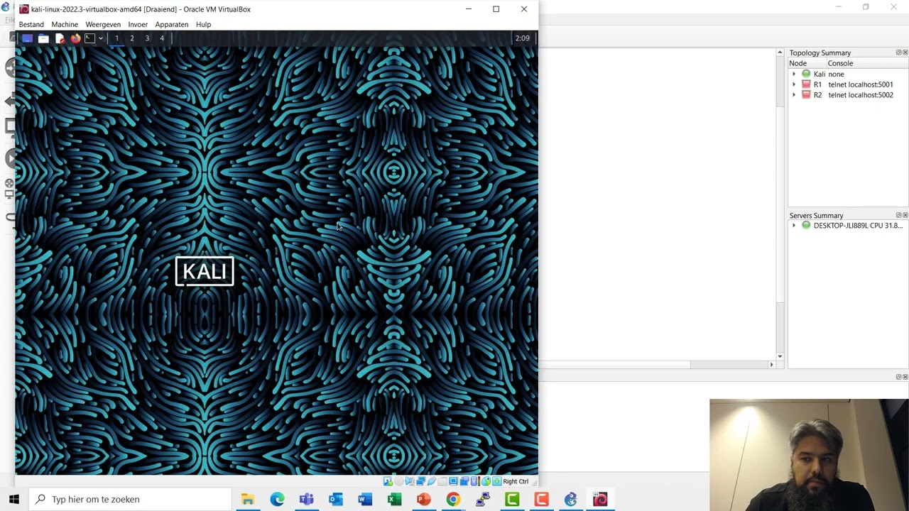 GNS3 icm VirtualBox configuratie