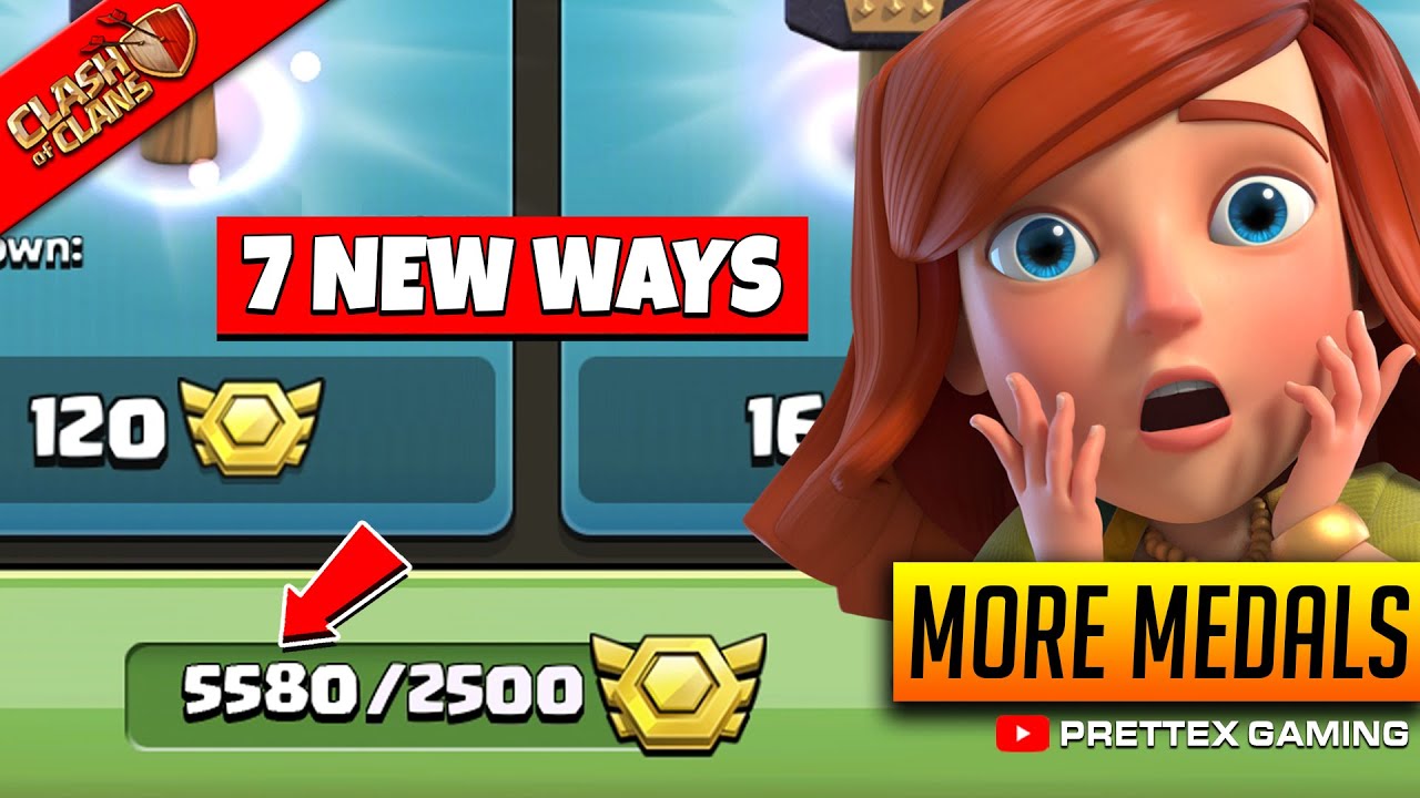 7 способов получить больше медалей Cwl в Clash of Clans 2025 | Медали Лиги войн кланов
