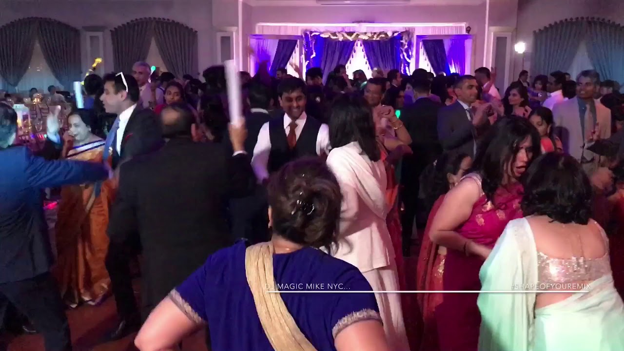 Punjabi Gujarati Wedding DJ Dance Floor at the Marigold in New Jersey with DJ Magic Mike