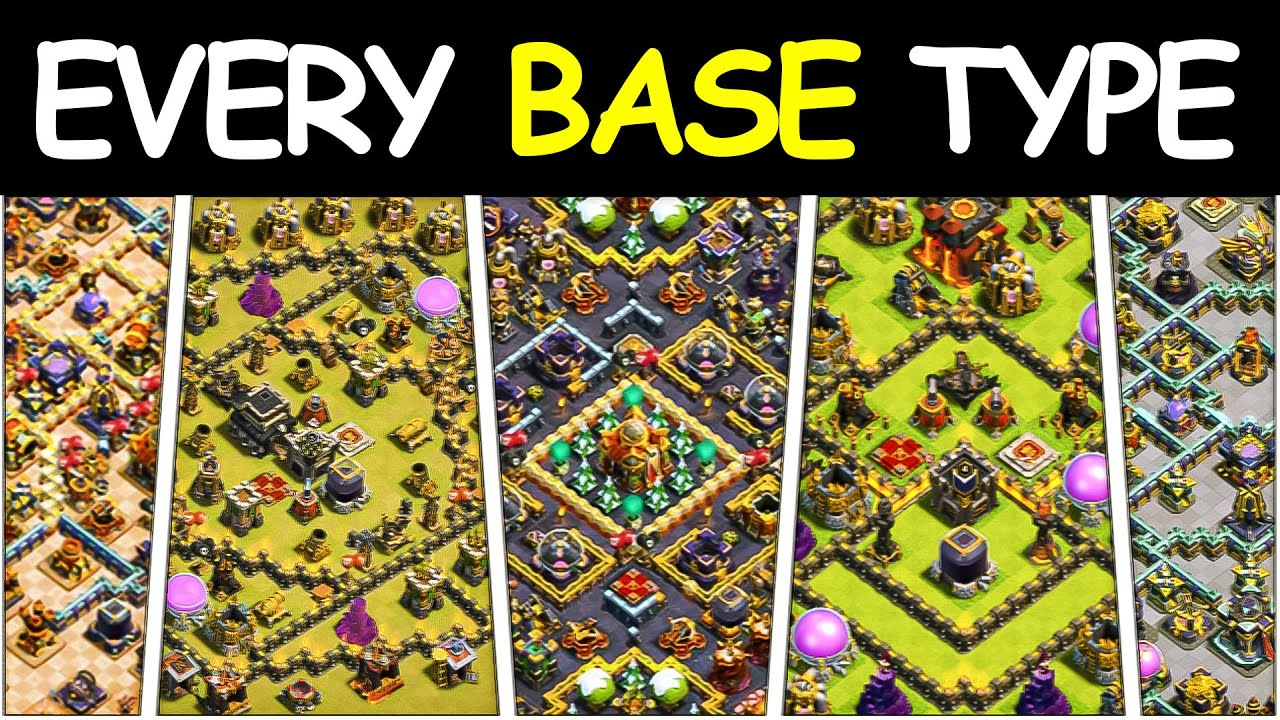 Every Clash of Clans Base Type Explained in 20 Minutes