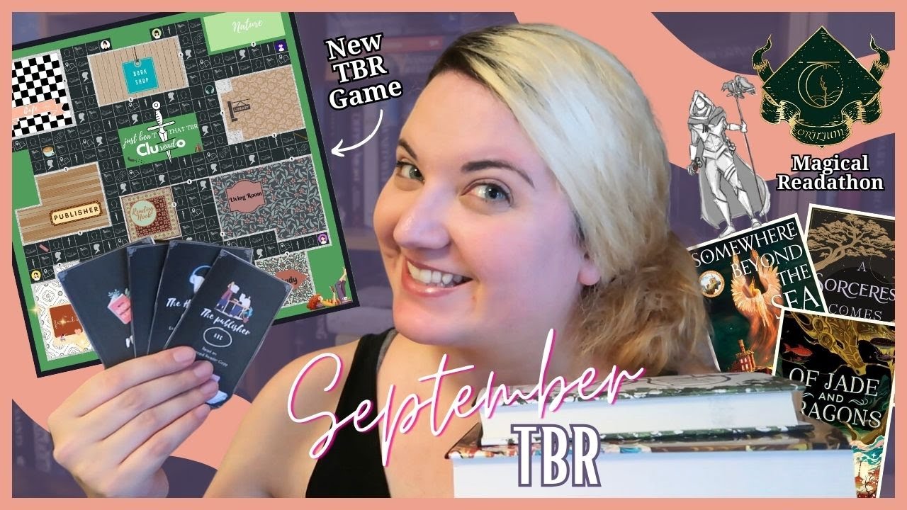 September TBR // 🎲🗡📚 New Cluedo TBR Game 