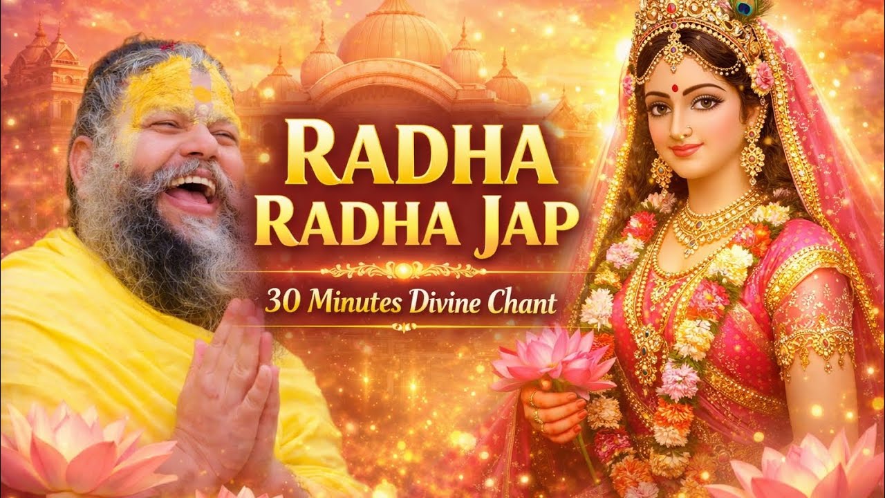 अखंड राधा नाम जप| 30 minutes non stop#treading #song#yt song#adiyogi's song