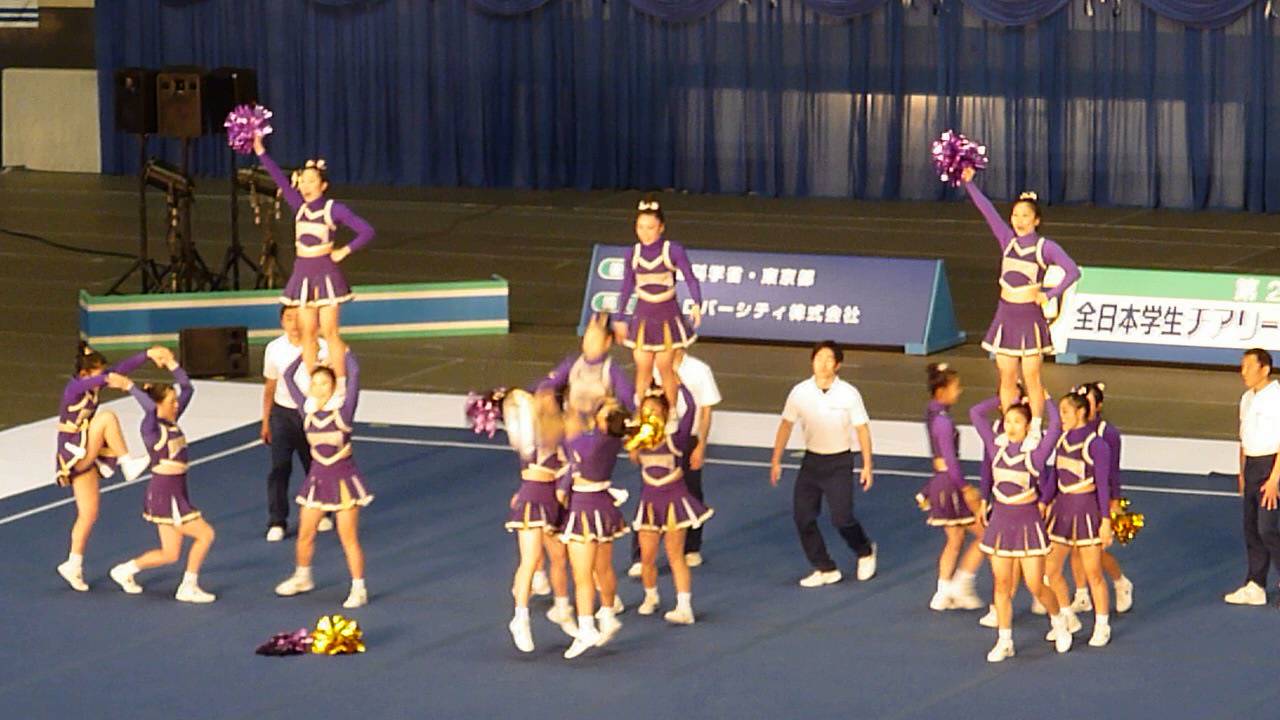 同志社大学同女子大学CHEERING ANGELS　準決勝Div1 大学選手権２０１５