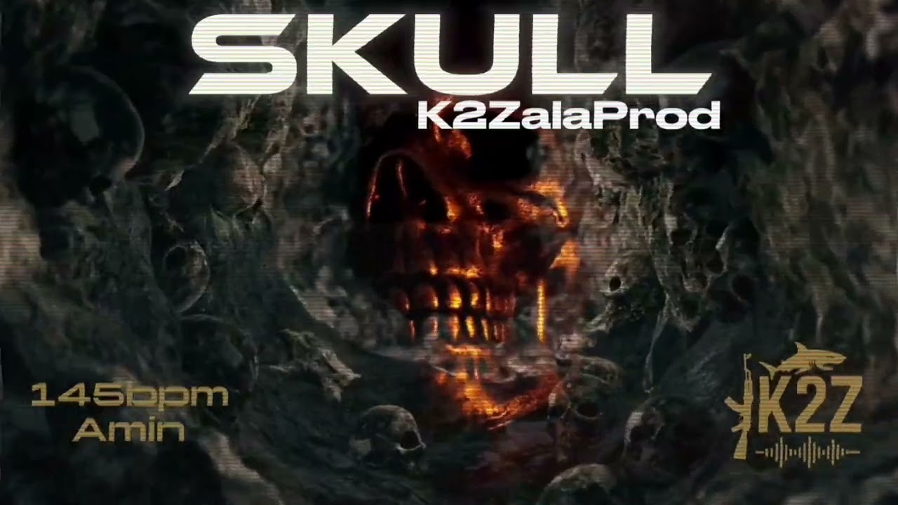 FREE DRILL TYPE BEAT - SKULL - Drill dark Piano Type Beat 2025 @K2Zalaprod 
