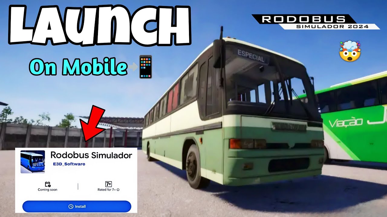 Rodobus Simulator Mobile Version is Here🤯 Playstore Release Soon🔥✅