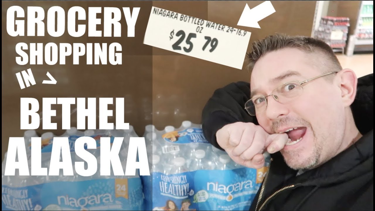 ПОКУПКА ПРОДУКТОВ В БЕТЕЛ, АЛЯСКА | СТОИМОСТЬ ЖИЗНИ НА АЛЯСКЕ | Видеоблоги Somers In Alaska