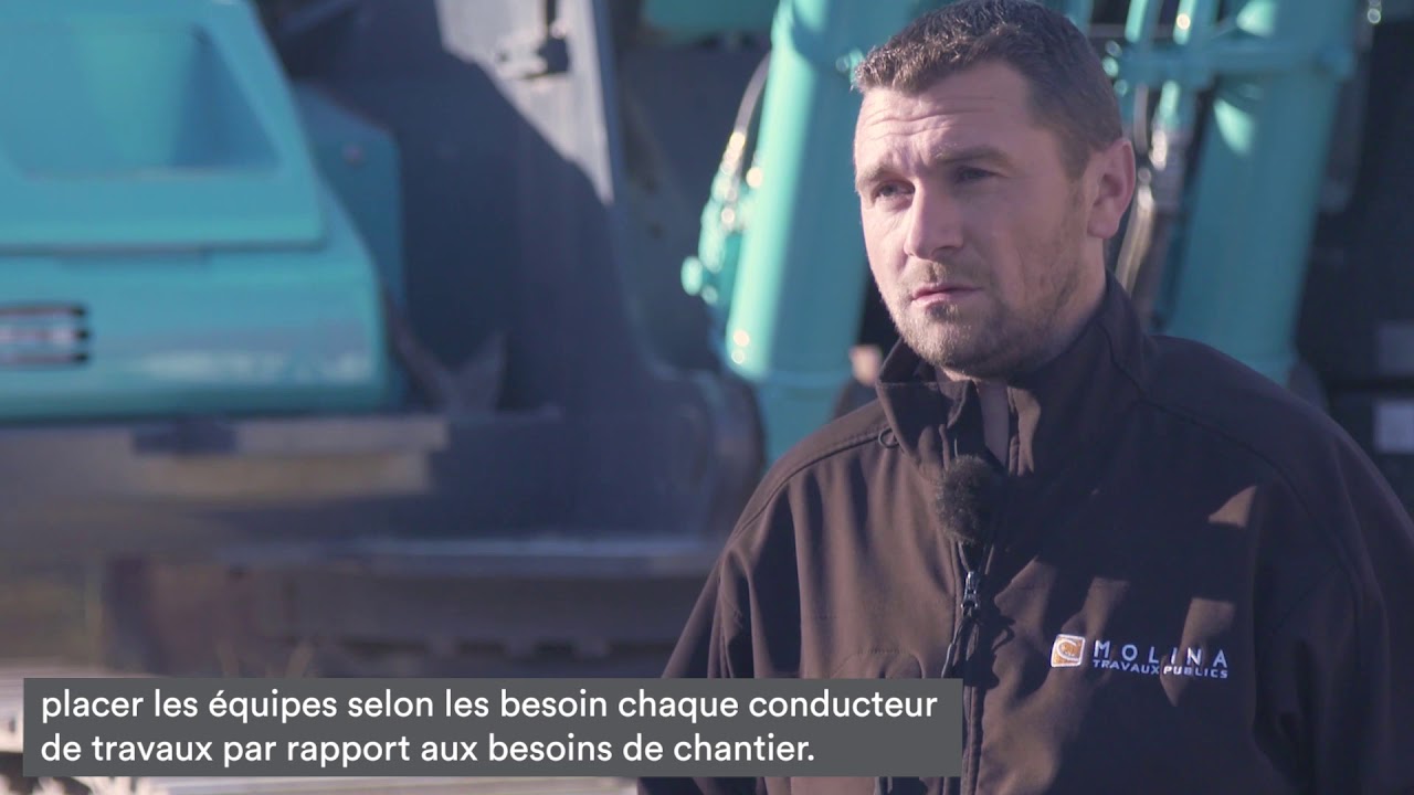 Molina - entreprise de travaux publics du Groupe Cheval