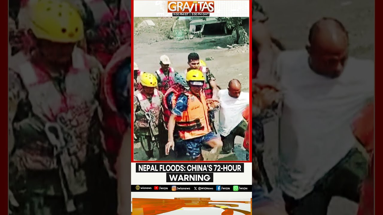 Nepal Flood Horror: China's 72-Hour Warning Leaves Battered Nepal on Edge | Gravitas