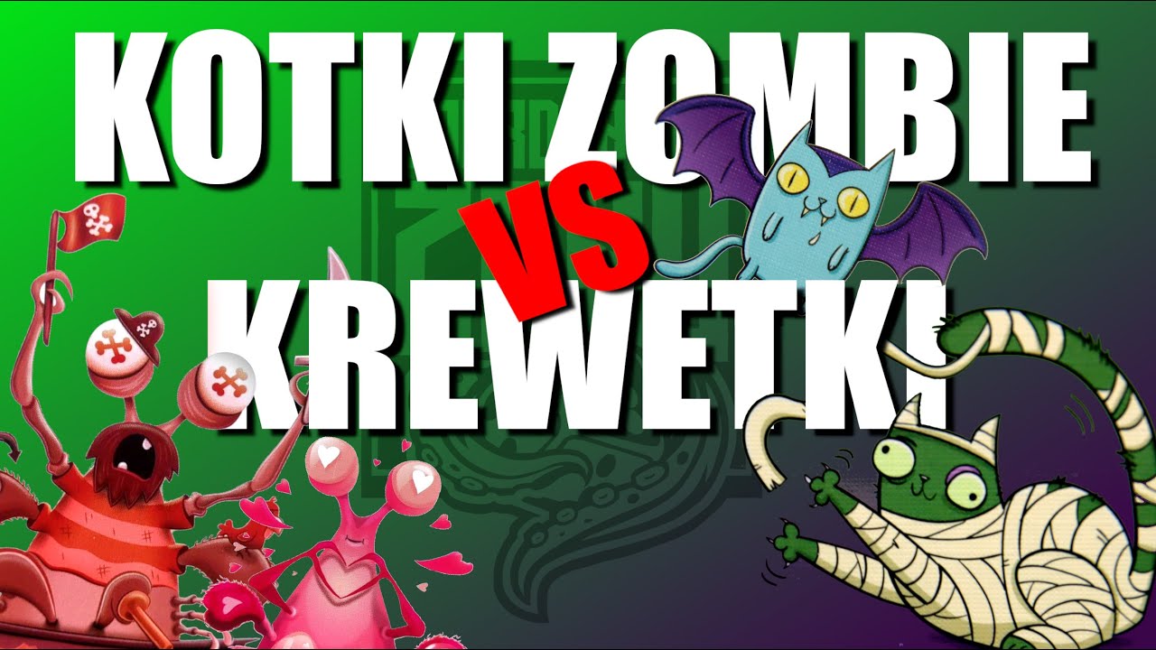 KOTKI vs KREWETKI - co lepsze? Kotki Zombie | Mordercze Krewetki | Zasady | Opinia