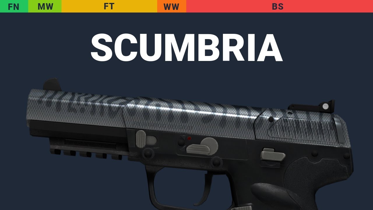 Five-SeveN Scumbria - Skin Float And Wear Preview