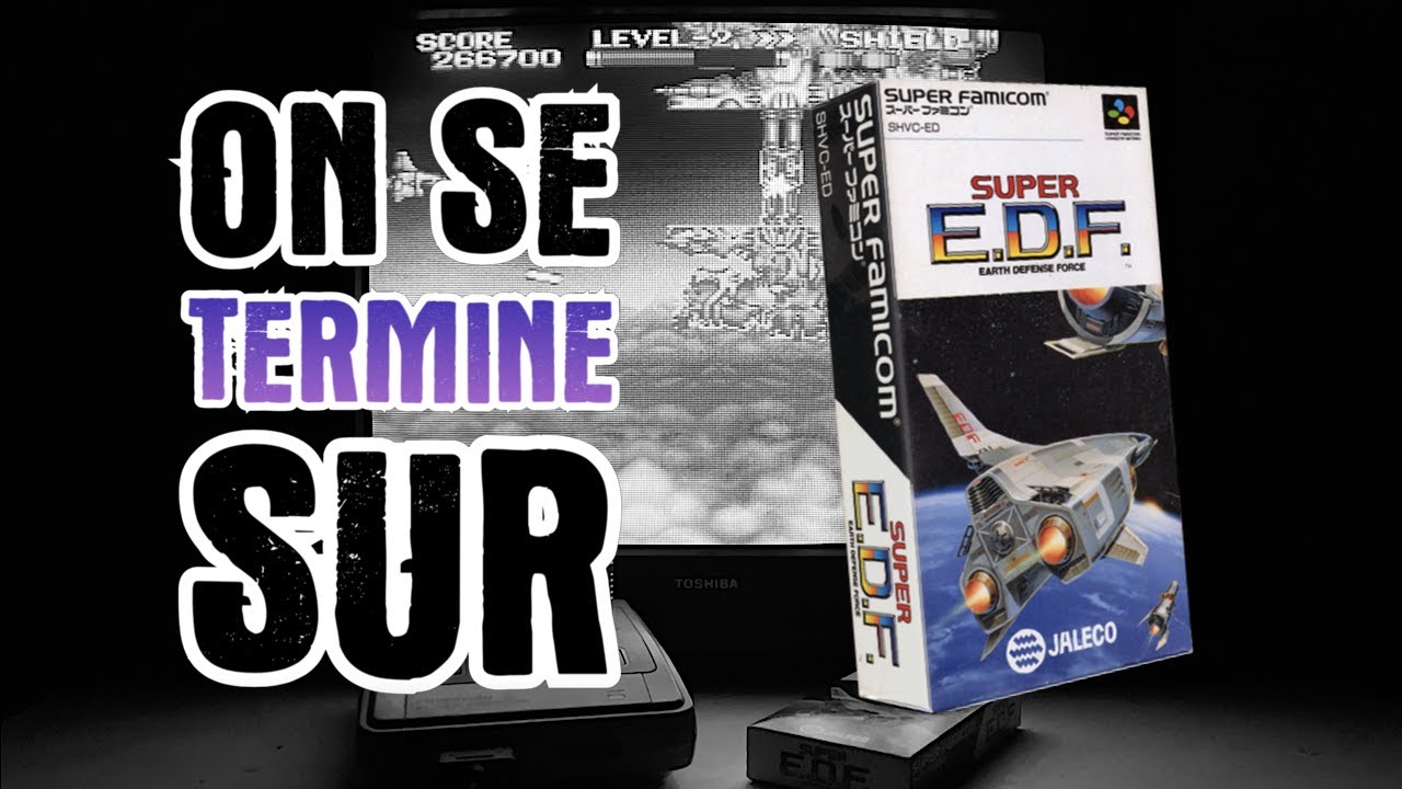 On se termine sur SUPER E.D.F. sur SUPER FAMICOM