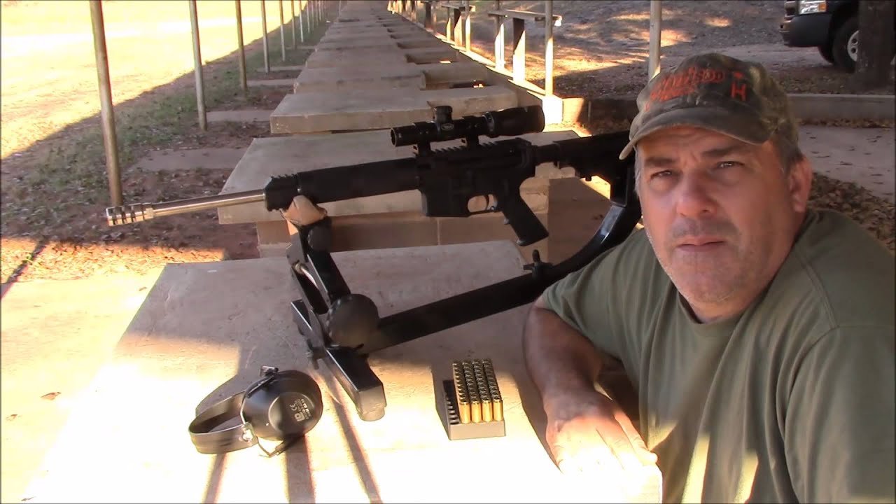 Sighting In My 458 Socom At 50 Yards For Hog Hunting