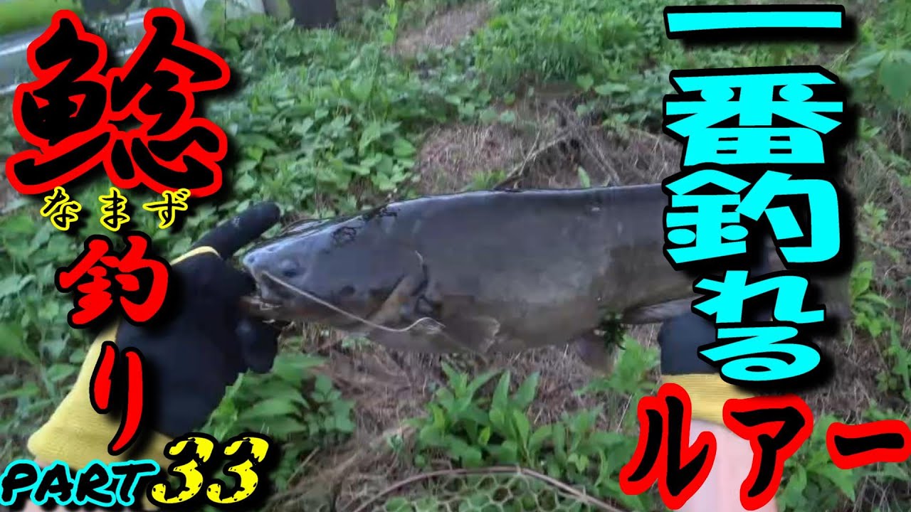 【ナマズ釣り】ナマズが１番釣れるルアー