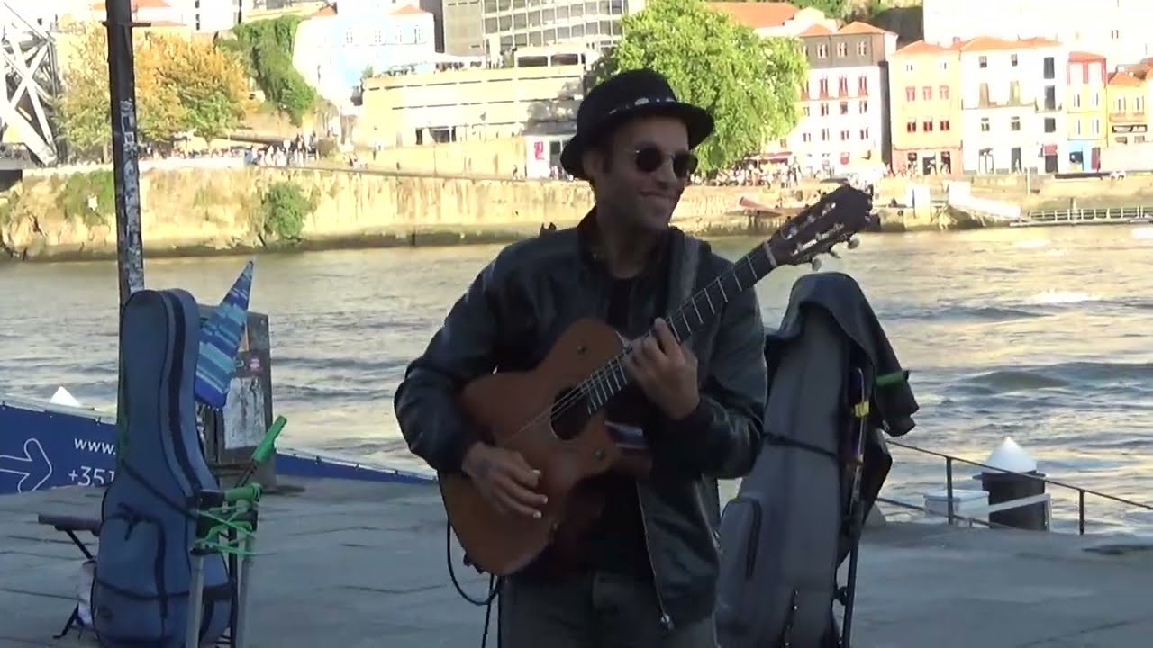 PORTO  27  MAIO 2025   BRUNO TRIPP -  Artista Rua - RIBEIRA - @antoniomouraotv