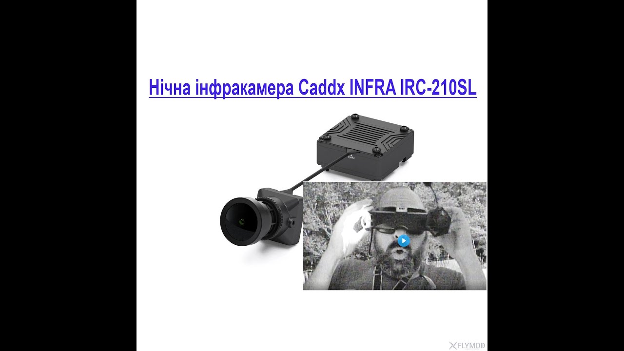 Аналогова iнфракамера Caddx INFRA IRC-210SL 1500TVL 4:3/16:9