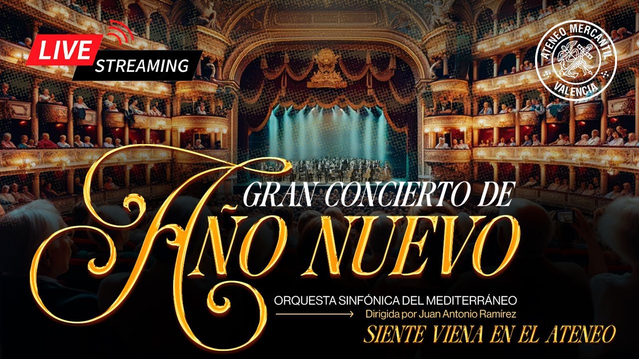 Gran Concierto de Año Nuevo 2025 en Valencia | En Directo